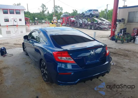 2013 Honda Civic Si из США, поврежденный, VIN 2HGFG4A52DH705232
